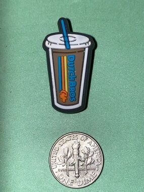(10 for $15) DUTCH BROS Brown Chocolate Crocs Shoes Charms